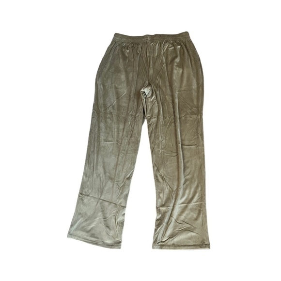 SKIMS Large Velour Track Pants Gold Womens NWT - Picture 5 of 7